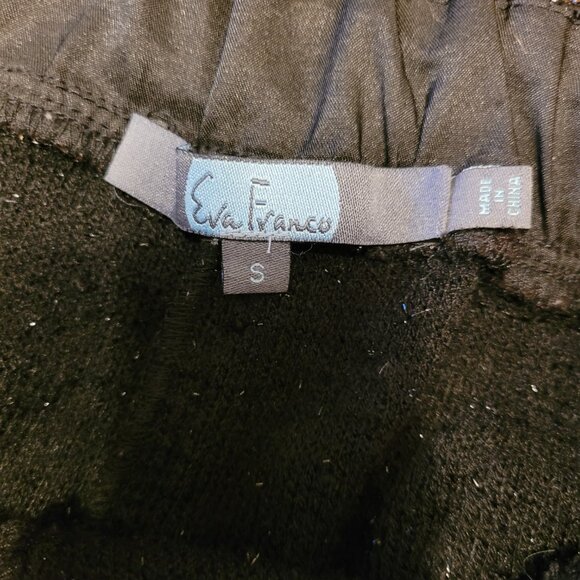 Anthropologie Eva Franco Fritz Metallic Tweed Pull on Pants - Picture 5 of 6